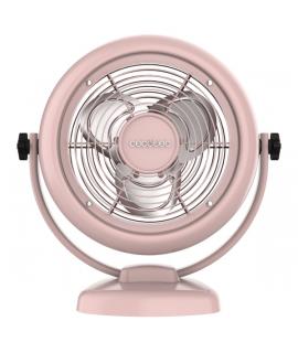 Cecotec EnergySIlence 800 RetroDesk Ventilador de Sobremesa con 3 Aspas - 20W - Diametro de 20cm - Inclinacion Ajustable - 2 Vel