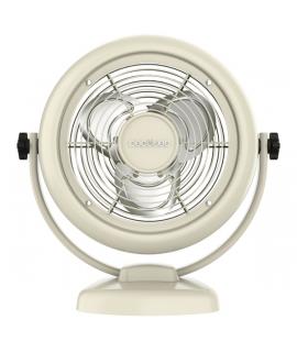 Cecotec EnergySilence 800 RetroDesk Ventilador de Sobremesa con 3 Aspas - 20W - Diametro de 20cm - Inclinacion Ajustable - 2 Vel