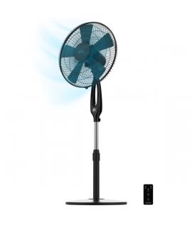 Cecotec EnergySilence 560 Max Smart Ventilador de Pie con 5 Aspas - Potencia de 45W - Diametro de 40cm - Pantalla LED y Mando - 