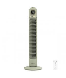 Cecotec EnergySilence 1090 Skyline Retro Smart Ventilador de Torre de 32" de Altura - 40W - Mando a Distancia - Pantalla LED - P