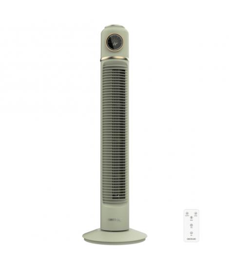 Cecotec EnergySilence 1090 Skyline Retro Smart Ventilador de Torre de 32" de Altura - 40W - Mando a Distancia - Pantalla LED - P