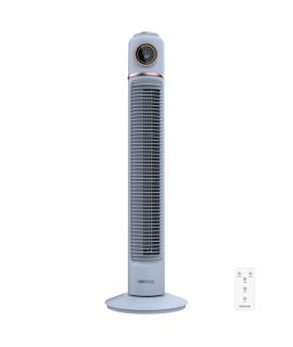 Cecotec EnergySilence 1090 Skyline Retro Smart Ventilador de Torre de 32" de Altura - 40W - Mando a Distancia - Pantalla LED Tac