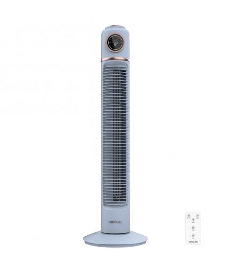 Cecotec EnergySilence 1090 Skyline Retro Smart Ventilador de Torre de 32" de Altura - 40W - Mando a Distancia - Pantalla LED Tac