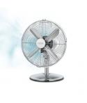 Cecotec EnergySilence 620 RetroDesk Ventilador de Sobremesa con 4 Aspas - Potencia de 40W - Diametro 30cm - 3 Velocidades - Osci