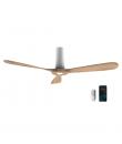 Cecotec EnergySilence 5500 White Aqua Connected Ventilador de Techo de 3 Aspas - 40W - Diametro de 52" - Wi-Fi - IP44 - 6 Veloci