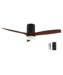 Cecotec EnergySilence 5600 Black Aqua Connected Ventilador de Techo con 3 Aspas y Luz - 40W - Diametro de 52" - WiFi - Mando a D