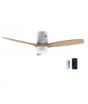Cecotec EnergySilence 5600 Aqua Connected Ventilador de Techo con 3 Aspas y Luz - 40W - Diametro de 52" - LED - WiFi - Mando a D