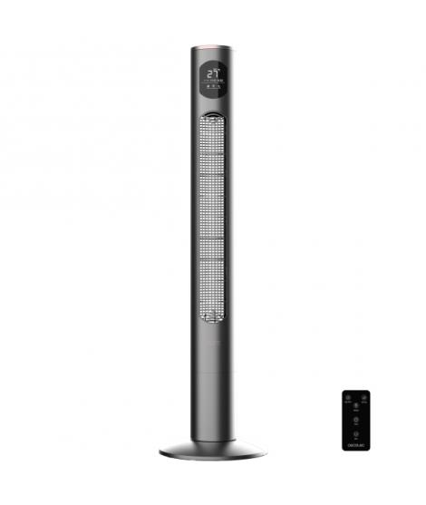 Cecotec EnergySilence 9090 Skyline Smart Ventilador de Torre de 46" de Altura - 50W - Mando a Distancia - Pantalla LED - Tempori