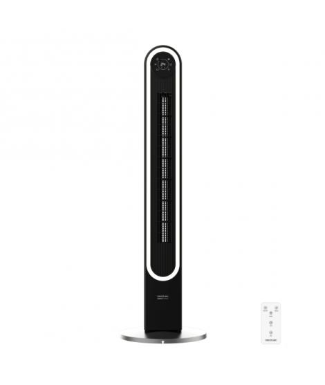 Cecotec EnergySilence 9090 Skyline Smart Light Ventilador de Torre de 42" de Altura - 60W - Tactil - Pantalla LED - Luz LED - 6 
