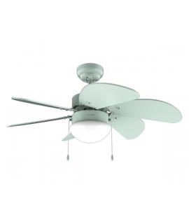 Cecotec EnergySilence Aero 3600 Vision Full Mint Ventilador de Techo con 6 Aspas y Lampara Integrada - 50W - Diametro de 36" - 3