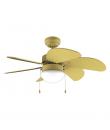 Cecotec EnergySilence Aero 3600 Vision Full Yellow Ventilador de Techo con 6 Aspas y Lampara Integrada - 50W - Diametro de 36" -