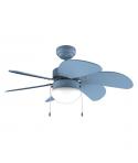 Cecotec EnergySilence Aero 3600 Vision Full Blue Ventilador de Techo con 6 Aspas y Lampara Integrada - 50W - Diametro de 36" - 3