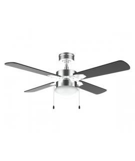 Cecotec EnergySilence Aero 450 IronBlack Ventilador de Techo con 4 Aspas y Lampara Integrada - 50W - Diametro de 42" - 3 Velocid