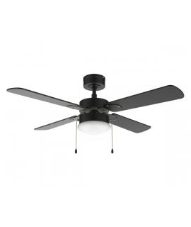 Cecotec EnergySilence Aero 450 FullBlack Ventilador de Techo con 4 Aspas y Luz Integrada - Potencia de 50W - Diametro de 42" - 3
