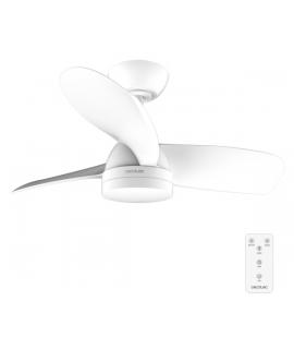 Cecotec EnergySilence Aero 3050 White Ventilador de Techo con 3 Aspas y Luz Integrada - 35W - Diametro de 36" - LED de 22W - Tem