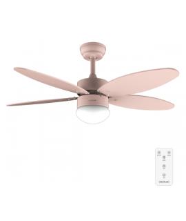 Cecotec EnergySilence Aero 4260 Full Orange Ventilador de Techo con 5 Aspas Reversibles y Luz - 40W - Diametro de 42" - 3 Tonos 