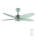 Cecotec EnergySilence Aero 4260 Full Mint Ventilador de Techo con 5 Aspas Reversibles y Luz - 40W - Diametro de 42" - LED con 3 