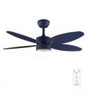 Cecotec EnergySilence Aero 4260 Full Purple Ventilador de Techo con 5 Aspas Reversibles y Luz - 40W - Diametro de 42" - 3 Tonos 