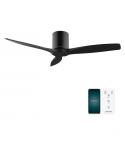 Cecotec EnergySilence Aero 5500 Aqua BlackandBlack Connected Ventilador de Techo de 3 Aspas - 40W - Diametro de 52" - WiFi y Man