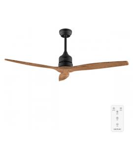 Cecotec EnergySilence Aero 5270 DarkWood Ventilador de Techo de 3 Aspas - 40W - Diametro de 52" - Temporizador - 6 Velocidades -