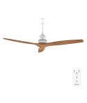 Cecotec EnergySilence Aero 5270 WhiteandBlackWood Ventilador de Techo de 3 Aspas de Madera - 40W - Diametro de 52" - Temporizado