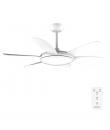 Cecotec EnergySilence Aero 5200 White Pro Ventilador de Techo con 6 Aspas y Luz Integrada - 32W - Diametro de 52" - LED de 32W -