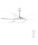 Cecotec EnergySilence Aero 5200 White Pro Ventilador de Techo con 6 Aspas y Luz Integrada - 32W - Diametro de 52" - LED de 32W -