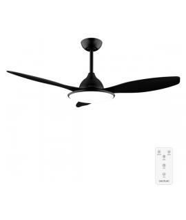 Cecotec EnergySilence 4800 Light Black Ventilador de Techo con 3 Aspas y Luz Integrada - 36W - Diametro de 48" - LED de 36W - Te