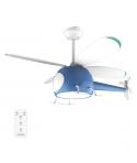 Cecotec EnergySilence Aero 4600 Helicopter Ventilador Infantil de Techo con Luz - 35W - Motor Dc - Diametro de 39" - LED de 32W 