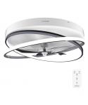 Cecotec EnergySilence LampAero 600 FlowLight Ventilador de Techo con 5 Aspas y Luz - 20W - Aro LED con 3 Tonos - Diametro de 24"