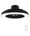 Cecotec EnergySilence LampAero 600 InsideBlack Ventilador de Techo con 5 Aspas y Luz - 20W - Aro LED con 3 Tonos - Diametro de 2