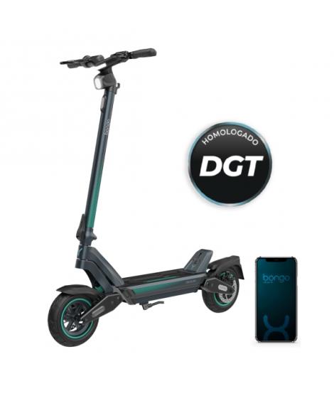 Cecotec Bongo Y65 Connected Patinete Electrico - 1200W - Autonomia 65km - Doble Suspension - Ruedas 10" - Sistema de Frenos Trip