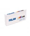 Milan Barra de Plastilina de 150gr - Base de Almidon de Maiz - Sin Gluten - Mezclables - Color Blanco