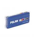 Milan Barra de Plastilina de 150gr - Base de Almidon de Maiz - Sin Gluten - Mezclables - Color Azul Oscuro