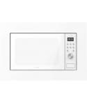Cecotec GrandHeat 2000 Built-In White Microondas Encastrable con Grill 20L 700W - Temporizador hasta 95min - 9 Funciones Preconf