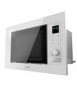 Cecotec GrandHeat 2090 Built-In Touch White Microondas Encastrable con Grill 21L 1200W - Temporizador hasta 60min - 8 Funciones 