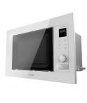 Cecotec GrandHeat 2090 Built-In Touch White Microondas Encastrable con Grill 21L 1200W - Temporizador hasta 60min - 8 Funciones 
