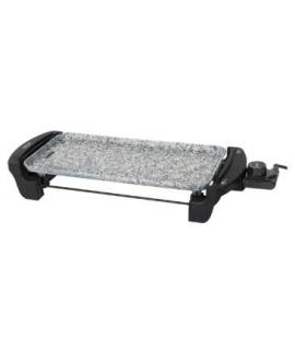 Cecotec Rock&Water 2000 Plancha Electrica 1800W - Revestimiento de Piedra Rockstone - Termostato Regulable - Amplia Superficie d