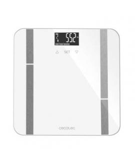 Cecotec Surface Precision 9400 Full Healthy Bascula de Baño - Alta Precision - Plataforma de Cristal Templado - Pantalla LCD Inv