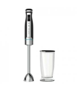 Cecotec PowerGear 1500 XL Batidora de Mano 1500W - 4 Hojas con Recubrimiento de Titanio - 21 Niveles y Turbo - Incluye Vaso de c