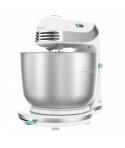 Cecotec Cecomixer Easy White Batidora Amasadora 250W - Bol de Acero Inoxidable de 3,5L - Movimiento Planetario - 6 Velocidades