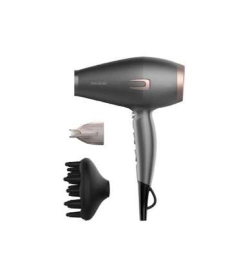 Cecotec Bamba IoniCare 6000 RockStar Essence Secador de Pelo 2200W - Motor Digital - Ion Real - Ajustes de Temperatura - Incluye