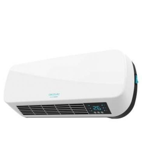 Cecotec Ready Warm 5200 Box Ceramic Calefactor Ceramico de Pared Bajo Consumo 2000W - Pantalla Digital - IPX2 - Temporizador - 3