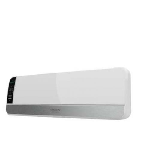 Cecotec Ready Warm 5250 Swing Box Ceramic Calefactor Ceramico de Pared Bajo Consumo 2000W - Oscilacion - Pantalla LED - IPX2 - T
