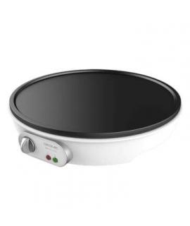 Cecotec Fun Crepelicious Crepera Electrica 1000W - Revestimiento Antiadherente - Potencia Regulable - Diametro de 30,5cm - Rodil