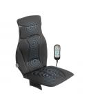 Innovagoods Shiatsu Asiento de Masaje Termico - 5 Modos - Funcion Calor - Regulable en Velocidad - Ergonomico - Incluye Adaptado