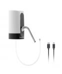 Innovagoods Dispensador de Agua Automatico - Libre de BPA - Recargable USB - Compatible con Garrafas - Incluye Adaptador - Bater