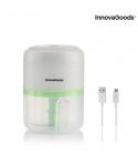 Innovagoods Echoppie Mini Picadora Recargable - Potencia 40W - Capacidad 250ml - Cuchillas de Acero Inoxidable - Bateria de 1300