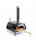 Innovagoods Pizzahven Horno para Pizza con Dispensador de Pellets - Control de Temperatura - Incluye Accesorios - Facil Transpor