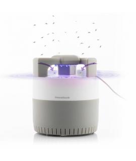 Innovagoods KL Silen Lampara USB Antimosquitos por Succion - Luz LED UV - Silenciosa - Alcance hasta 50m2 - Facil Limpieza - 12x